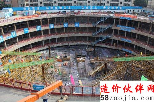 山西第一高楼大体积混凝土顺利浇筑完毕