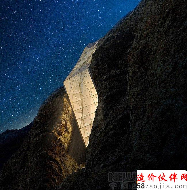 “夹缝中生存”的阿尔卑斯悬崖酒店