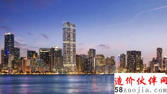 福斯特为迈阿密设计超高双塔