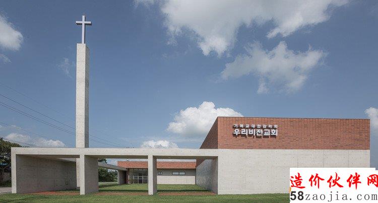 Woori Vision 教堂,只为神圣之光存在的建筑 / Oh Jongsang, Courtesy of Oh Jongsang