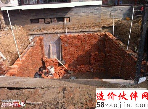 正在施工的地下室