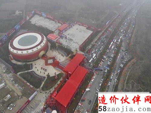 大型鼓建筑俯视图