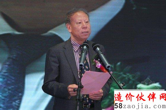 中国建筑装饰协会会长李秉仁在开园仪式上致辞