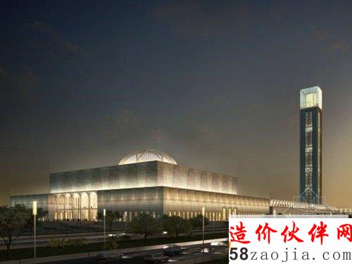 阿尔及尔大清真寺的宣礼塔