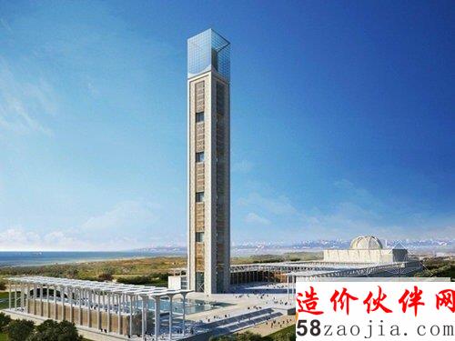 阿尔及尔大清真寺的宣礼塔