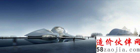 哈尔滨文化中心(文化岛)项目设计效果图