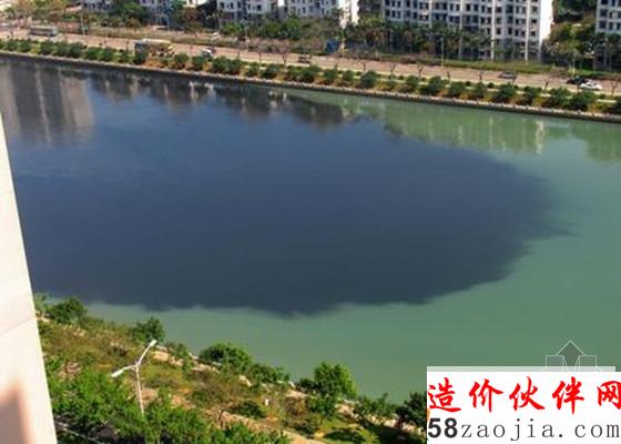 筼筜湖被污水染黑一片_副本.jpg